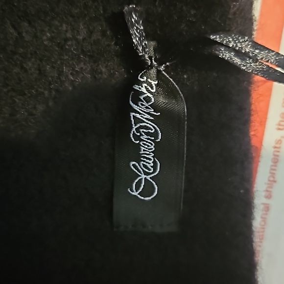 Lauren Moshi Cashmere RARE and HTF I'm A Mess Patched Hat - Picture 5 of 8